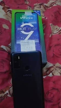 infinix hot9 play 4+64 good condition