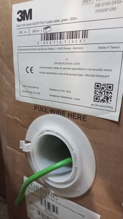 Cat 6 original corning 305 mtr