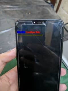 OnePlus 6 screen cracked and stuck on Qualcomm crash dump