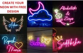 Customize Your Neon Sign With Free Design | Neon Light | Wall Decor