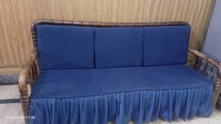 wooden sofa 5 seater