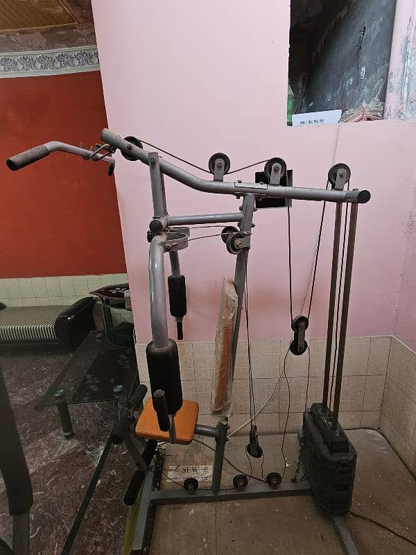 Multi-Function Home Gym Machine – Adjustable Weights, 5