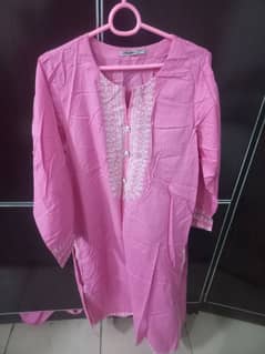embroidered two piece khaadi suit
