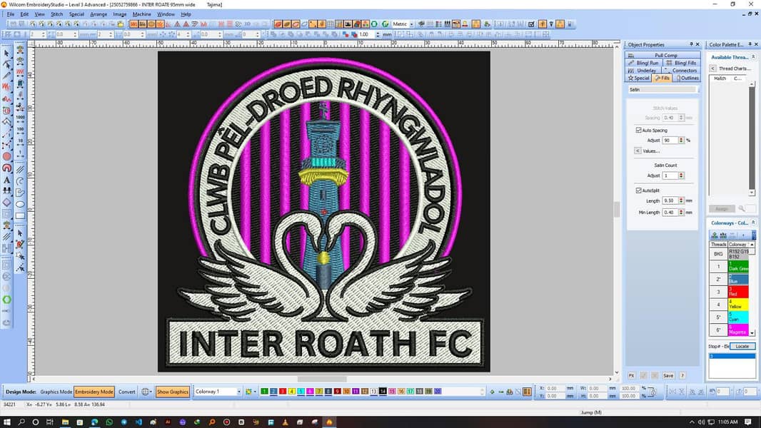 EMBROIDERY DIGITIZER LOGO MAKER 3