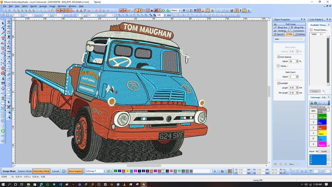 EMBROIDERY DIGITIZER LOGO MAKER 4