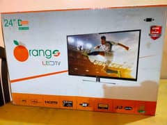 orange ki led 24 inch ki hy new hy used 3 bar hui hy