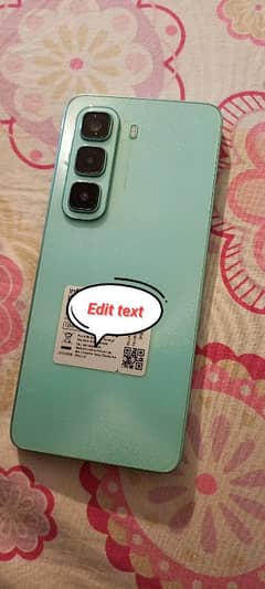 Infinix Hot 50 8 + 5 RAM 128 memory 3 month to use