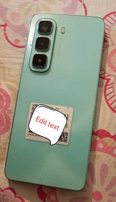 infinix hot 50 8GB plus 5gb ram 128 GB memory 2 month use ho