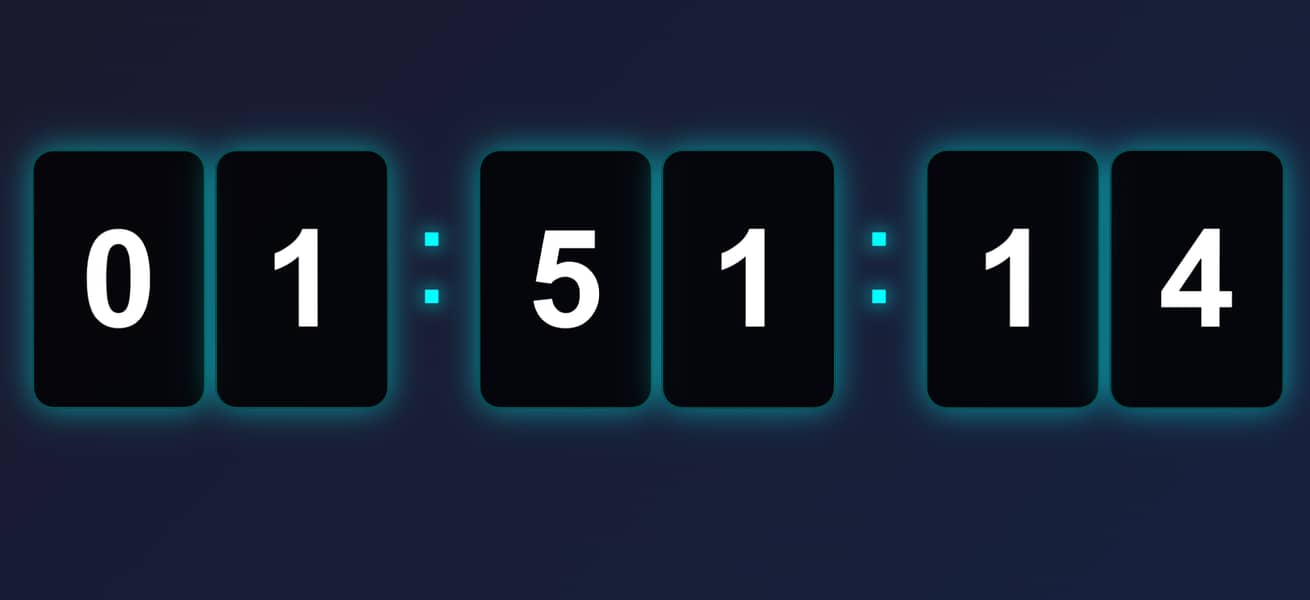 3D Digital Clock Code (HTML/CSS/JS) – Ready for Websites & Apps! 2
