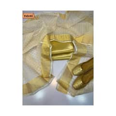 3pics woman fancy coton silk plain souit