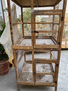 Double portion cage for sale