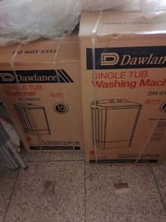Dawlance Single Tub Washer and Spinner.