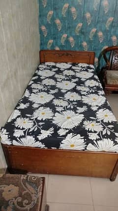 Single Bed (Storage box) with Mattress