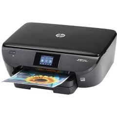 hp 5640 Wi-Fi printer color black print all in one printer