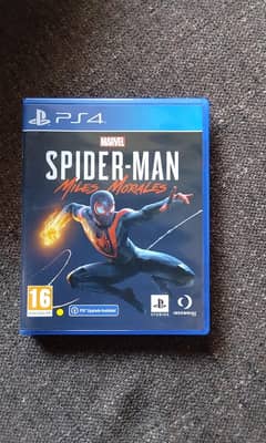 SPIDER - MAN MILES MORALES Ps4 used 6500 Rs