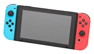 Nintendo switch with game (sonic frontiers)