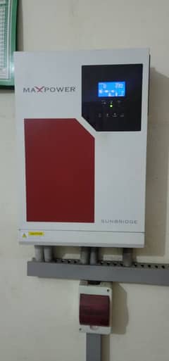 3 kw max power inverter sun bridge 4000, 01 year used