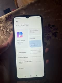 Redmi 9c Condition 10/8 ha pta approved 2/32gb