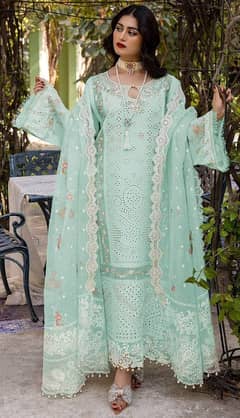 Unstitched Women Clothes , Styles Look Western Ladies , Free Home DC