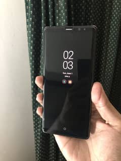 Samsung Note 8 Official PTA Approved 64gb Black for Sale in LAHORE