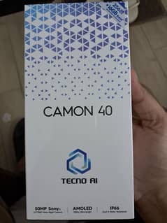 Tecno Camon 40 box pecked