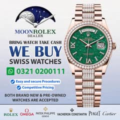 Get Cash / Rolex Cartier Omega Hublot Chopard Breitling Rado Tag Heuer
