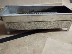 BBQ GRILL Angeethi Gas And Charcoal Dual Function