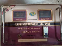 stabilizer model A-70 universal 7000 watts