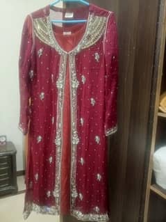 4 Piece Silk and Chiffon Gown Dress