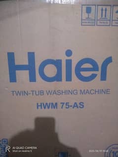 Haier washing machine semi automatic