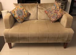 2 seater sofa set