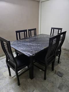 6 seater dining table