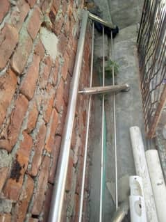 steel ki grill,  Used steel. grill for stairs