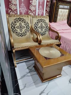 Bed Room Chairs with Center Table for Sale