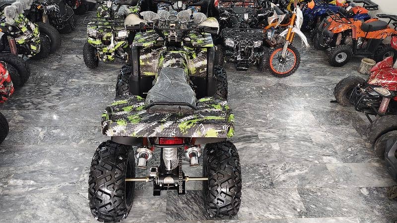 Full Monster Luxury Sports Allowy Rim 250cc Auto Engine Atv Quad Bikes 2