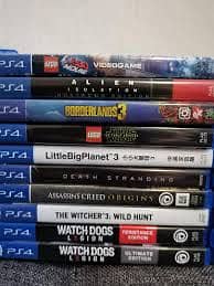 Playstation 4/5 games
