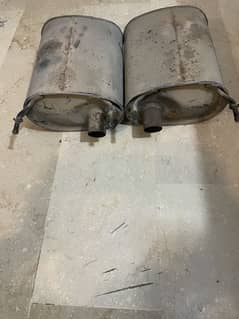 Mark x 250G mufflers/dholki