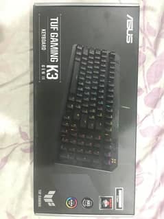 Asus Tuf gaming k3 gen 2 mechanical keyboard