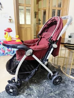 Pram big size only few hours used