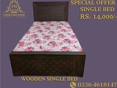Single bed/Deco Bed/wooden Bed/ Kikar Bed