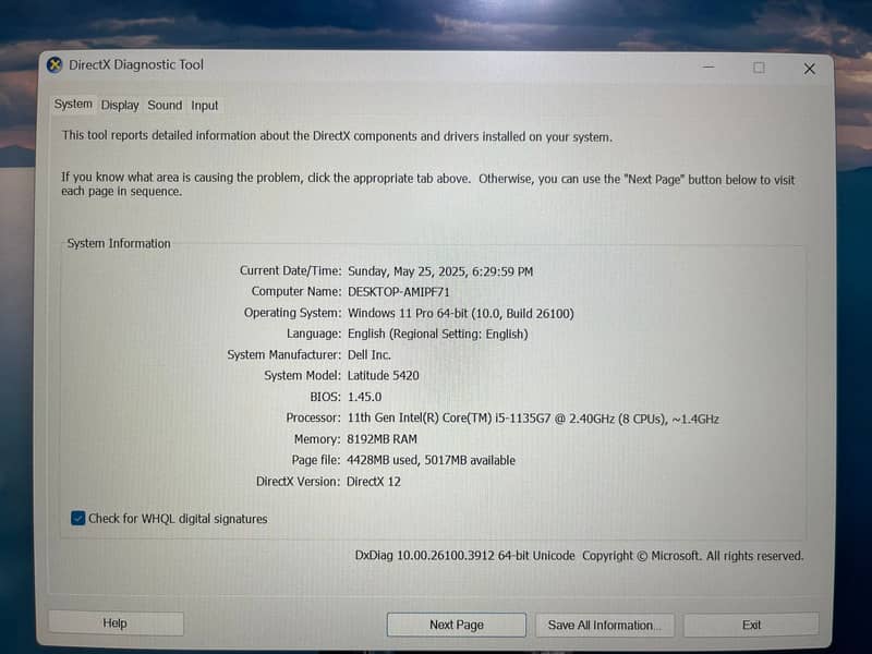 Dell Latitude 5420 i5 11th Gen (0322-8832611) 10