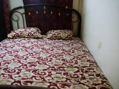Iron double bed