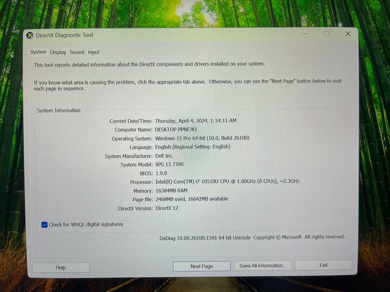 Dell XPS 13 7390 i7 10th Gen  (0322-8832611) 10
