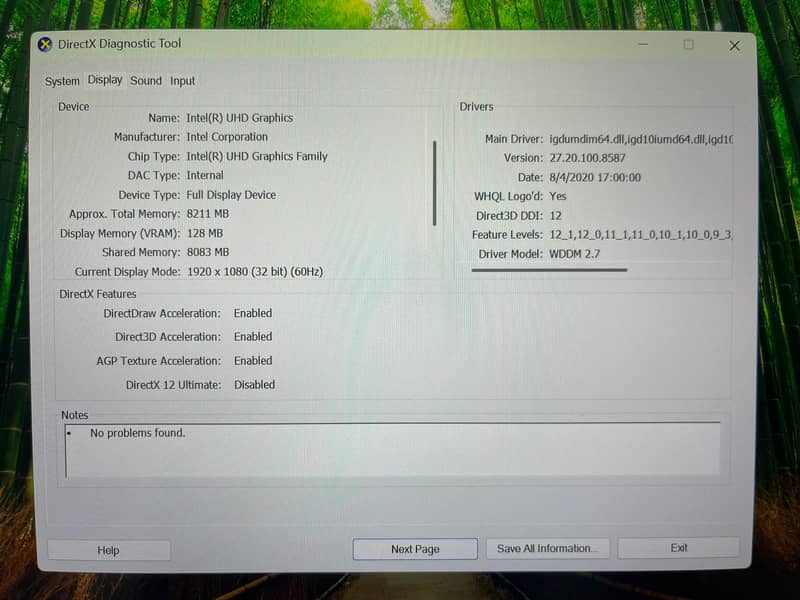 Dell XPS 13 7390 i7 10th Gen  (0322-8832611) 11