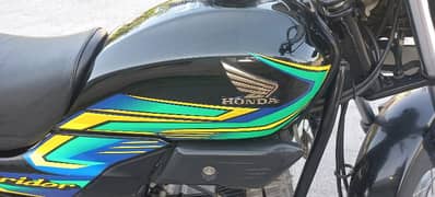 Honda pridor 100 cc black colour registration all Punjab