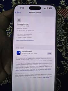 Iphone 16 pro max 256 GB Non Pta