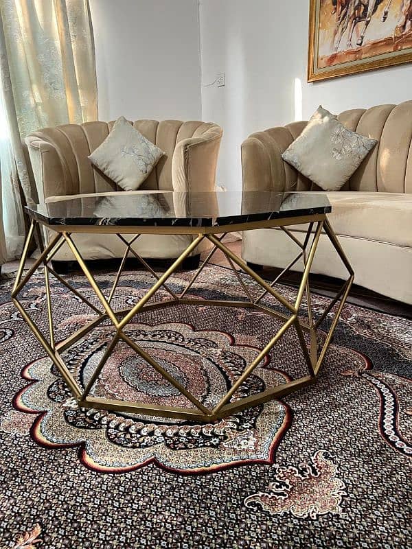 10 seater sofa set with 5 tables 5