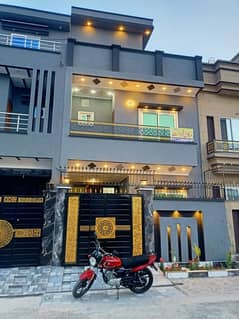 Lavish Beautiful Double Storey Brand New House Available For Sale Reasonable Price in N Block Alrehman Garden Phase 2