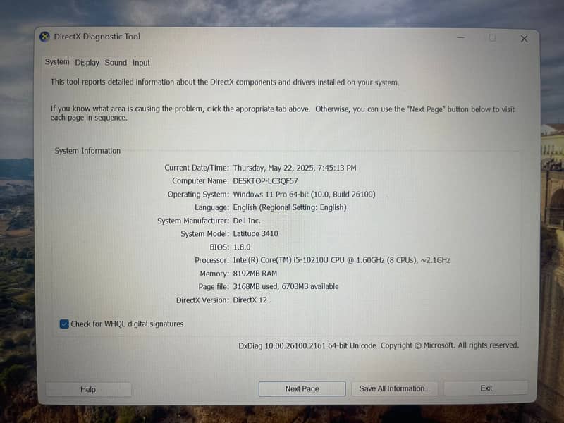 Dell Latitude 3410 i5 10th Gen  (0322-8832611) 10