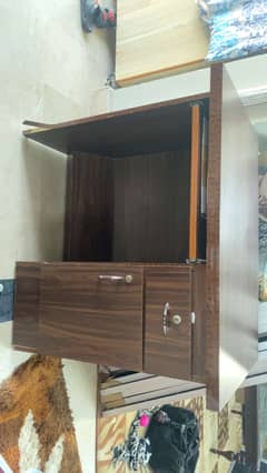 Workstation with storage, table with chair free take it